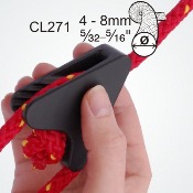 Coinceur pour corde - Clamcleat®